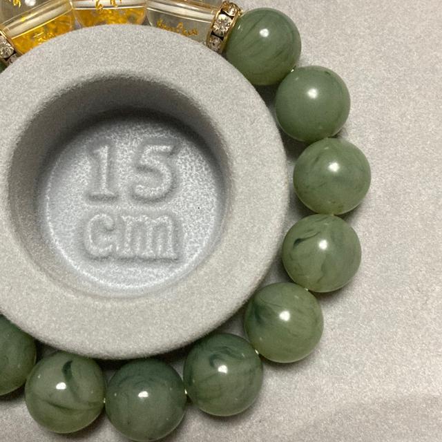 天然石 金運アップ数珠ブレスレット 15.5cm < 女性アクセサリー/時計  天然石 金運アップ数珠ブレスレット 15.5cm < 女性アクセサリー/時計の