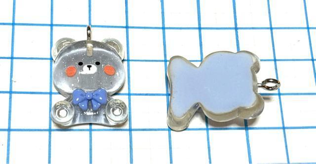 138 樹脂パーツ 1個 水色の熊ちゃん くま クマチャーム◯ < ペット/手芸/園芸 138 樹脂パーツ 1個 水色の熊ちゃん くま クマチャーム◯ < ペット/手芸/園芸の