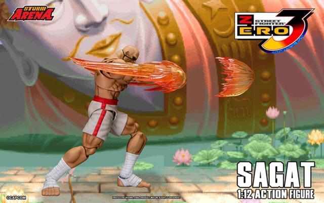 Storm Collectibles�X�g���[�g�t�@�C�^�[ZERO3 SFSA03 Sagat �T�K�b�gHK Art expo����� �� �z�r�[�� 