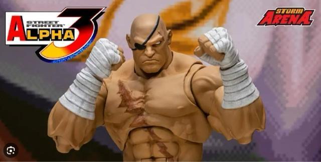 Storm Collectibles�X�g���[�g�t�@�C�^�[ZERO3 SFSA03 Sagat �T�K�b�gHK Art expo����� �� �z�r�[�� 