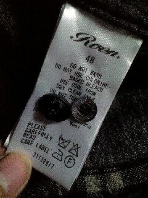 新品Roenロエン スワロフスキースカルコーティングチェックシャツジャケット 48 < ブランド  新品Roenロエン スワロフスキースカルコーティングチェックシャツジャケット 48 < ブランドの