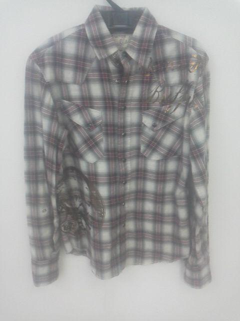 バッファローボブズ ボナファイドバッファロー チェックネルシャツ size1 極美品 < ブランド  バッファローボブズ ボナファイドバッファロー チェックネルシャツ size1 極美品  < ブランドの