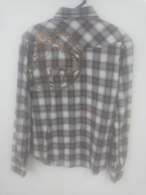 バッファローボブズ ボナファイドバッファロー チェックネルシャツ size1 極美品 < ブランド  バッファローボブズ ボナファイドバッファロー チェックネルシャツ size1 極美品 < ブランドの