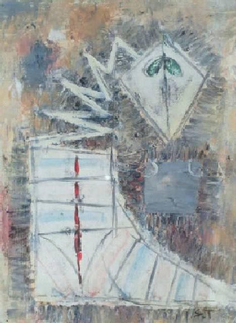 絵画 油彩画 田畔司朗『虫』真作保証 原画 < ホビー  絵画 油彩画 田畔司朗『虫』真作保証 原画 < ホビーの