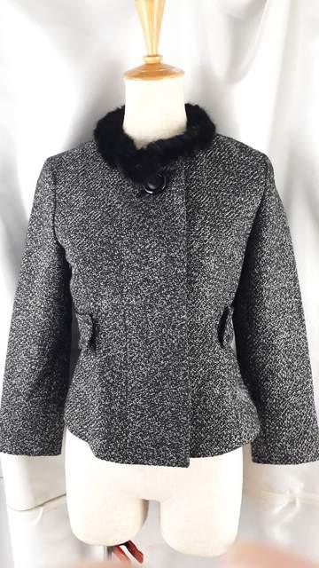 ★高級ブランド☆GLG★ミンク付き七分袖ジャケット★34★4万 < 女性ファッション  ★高級ブランド☆GLG★ミンク付き七分袖ジャケット★34★4万  < 女性ファッションの