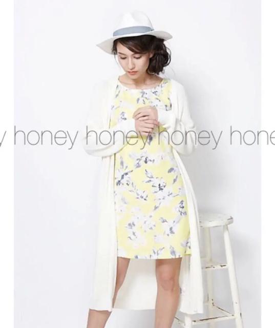 定価10,164円●MERCURYDUOマーキュリーデュオ●リゾートフラワーワンピース●黄色イエロー●花柄 < ブランド  定価10,164円●MERCURYDUOマーキュリーデュオ●リゾートフラワーワンピース●黄色イエロー●花柄 < ブランドの