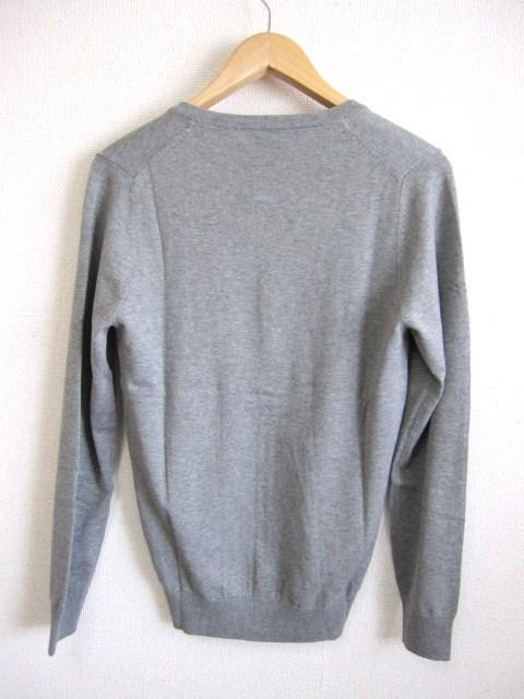 □H&M/エイチアンドエム ニット カーディガン/メンズ・XS/グレー☆新品 < ブランド  □H&M/エイチアンドエム ニット カーディガン/メンズ・XS/グレー☆新品 < ブランドの