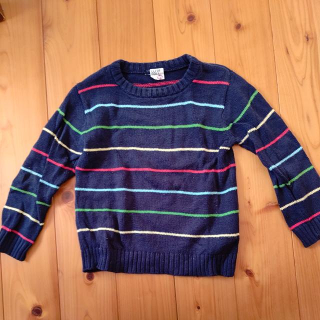 子供服★サイズ95ボーダーニット♪綿100%★ELFINDOLL < キッズ/ベビー 子供服★サイズ95ボーダーニット♪綿100%★ELFINDOLL < キッズ/ベビーの