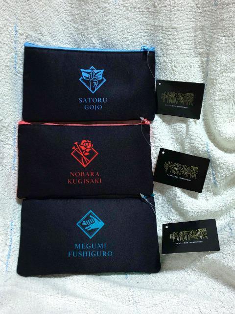 【呪術廻戦】☆ポーチ3コセット☆五条悟/伏黒恵/釘崎野薔薇☆ < アニメ/コミック/キャラクター  【呪術廻戦】☆ポーチ3コセット☆五条悟/伏黒恵/釘崎野薔薇☆ < アニメ/コミック/キャラクターの