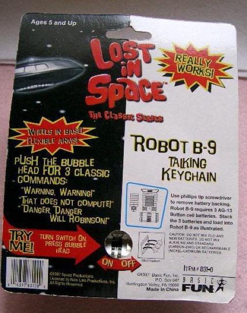 ロストインスペース ロボット キーチェイン < ホビー  ロストインスペース ロボット キーチェイン < ホビーの