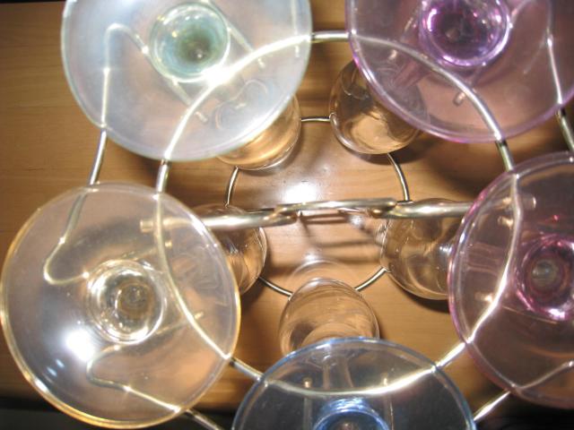 ワイングラス5脚&スタンドセット < インテリア/ライフ ワイングラス5脚&スタンドセット < インテリア/ライフの