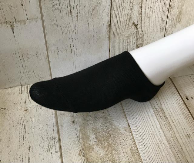 シンプル レディース ベリーショートソックス 黒 3足セット 靴下 < 女性ファッション  シンプル レディース ベリーショートソックス 黒 3足セット 靴下 < 女性ファッションの