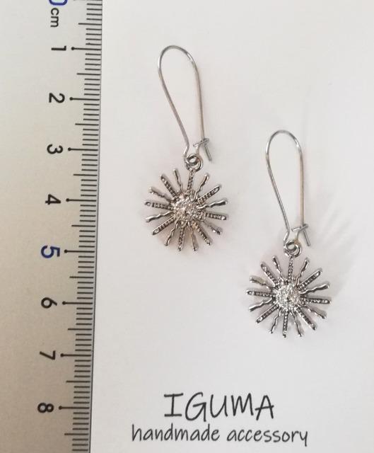 ハンドメイドピアス シルバー < 女性ファッション  ハンドメイドピアス シルバー < 女性ファッションの