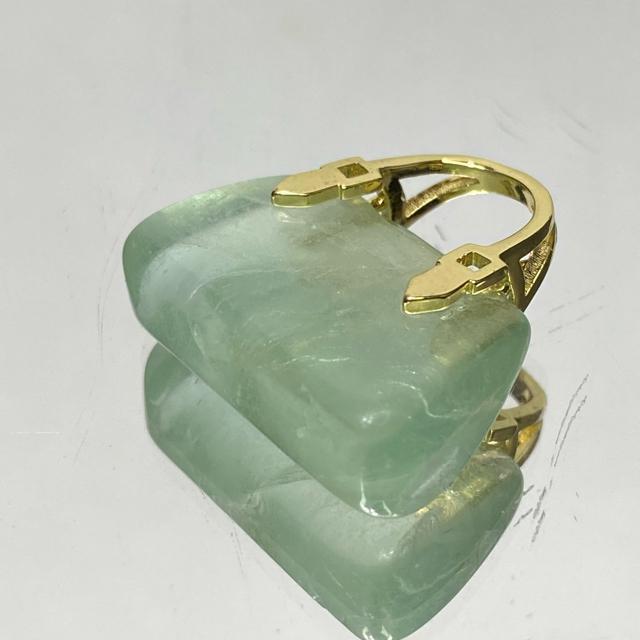 《No.T253》天然石フローライト カバン ネックレストップやインテリアに < 女性アクセサリー/時計  《No.T253》天然石フローライト カバン ネックレストップやインテリアに < 女性アクセサリー/時計の