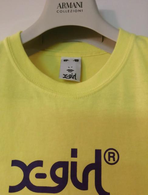特価★新品未使用x-girlデザインシャツカットソーTシャツイエロー柔らか癒される人気素敵スタイリッシュ大活躍オシャレビッグロゴ < 女性ファッション  特価★新品未使用x-girlデザインシャツカットソーTシャツイエロー柔らか癒される人気素敵スタイリッシュ大活躍オシャレビッグロゴ < 女性ファッションの