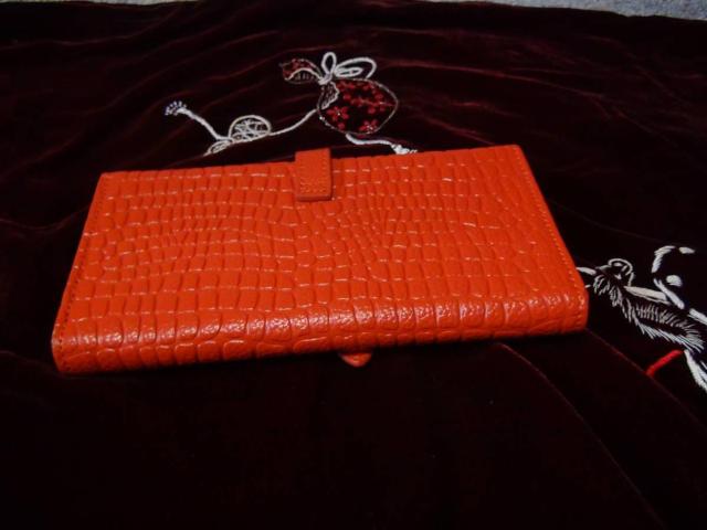 明るいオレンジ色の長財布 レディース メンズ!。 < 男性ファッション  明るいオレンジ色の長財布 レディース メンズ!。 < 男性ファッションの