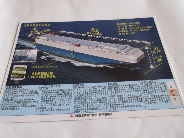 自動車運搬船 進水記念品 < ホビー  自動車運搬船 進水記念品  < ホビーの