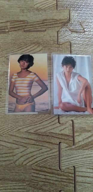 斉藤慶子 カード2枚 < タレントグッズ  斉藤慶子 カード2枚  < タレントグッズの