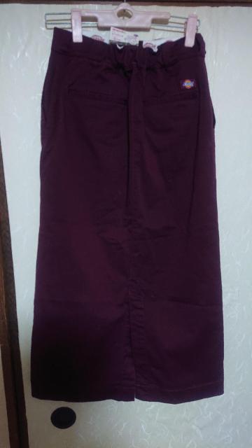 即決 Dickies ディッキーズ スリットロングスカート ボルドー < 女性ファッション  即決 Dickies ディッキーズ スリットロングスカート ボルドー < 女性ファッションの