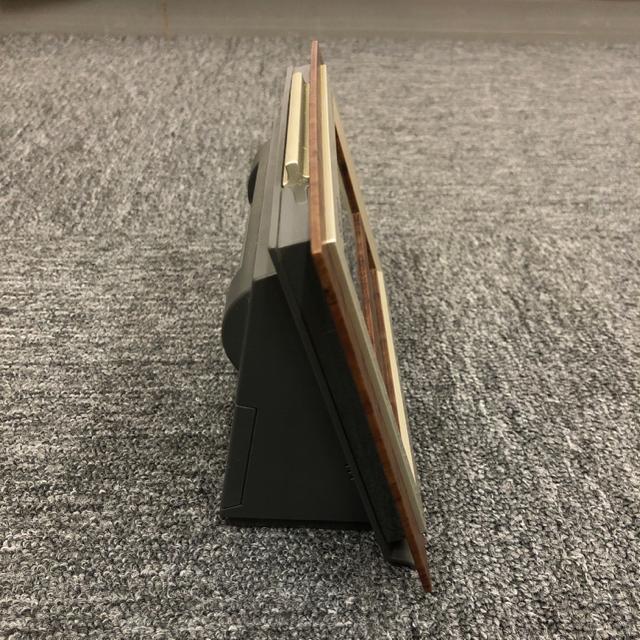 即決 廃盤 SEIKO セイコー 温度・湿度計付き電波時計 SQ658B < ブランド  即決 廃盤 SEIKO セイコー 温度・湿度計付き電波時計 SQ658B < ブランドの