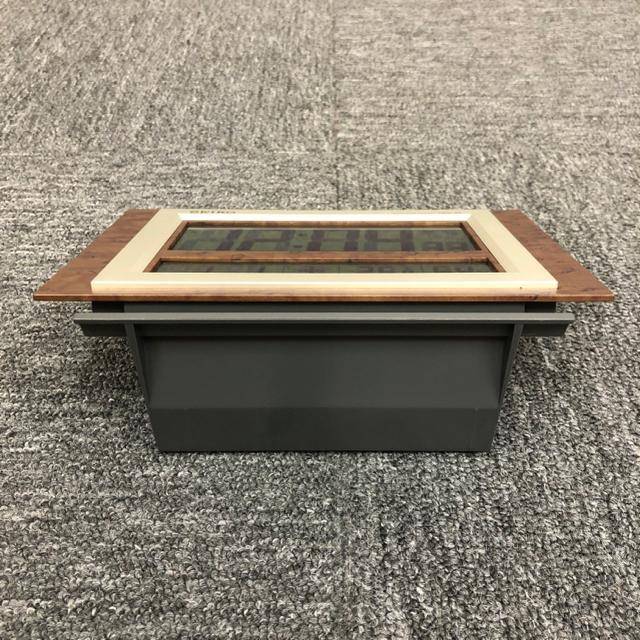 即決 廃盤 SEIKO セイコー 温度・湿度計付き電波時計 SQ658B < ブランド  即決 廃盤 SEIKO セイコー 温度・湿度計付き電波時計 SQ658B < ブランドの