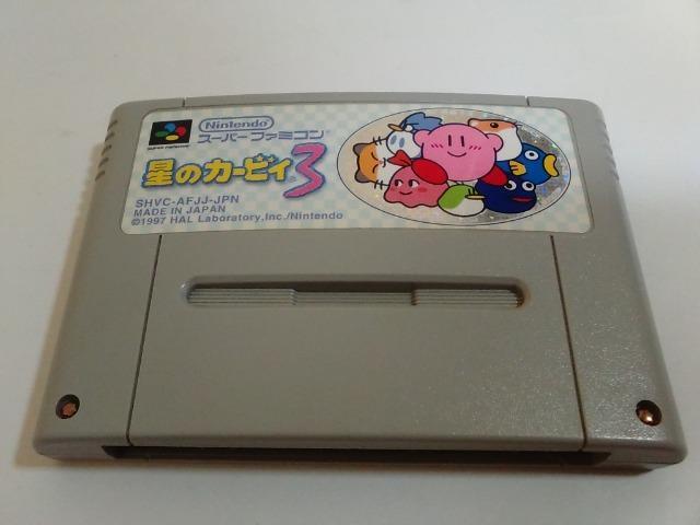 SFC/【5本迄送料180円!!】星のカービィ3≪匿名らくらく定額便≫〈メンテ済み♪〉【ソフトのみ】★電池OK!!★↓ご落札価格↓ < ゲーム本体/ソフト  SFC/【5本迄送料180円!!】星のカービィ3≪匿名らくらく定額便≫〈メンテ済み♪〉【ソフトのみ】★電池OK!!★↓ご落札価格↓  < ゲーム本体/ソフトの