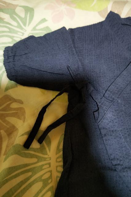 ★新品甚平風半袖ロンパース < キッズ/ベビー  ★新品甚平風半袖ロンパース < キッズ/ベビーの