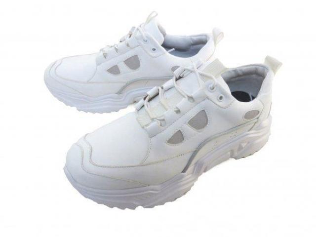 1円~C443新品Love Hunter軽量厚底ソール/レースアップスニーカー26a白♂ < 男性ファッション 1円~C443新品Love Hunter軽量厚底ソール/レースアップスニーカー26a白♂ < 男性ファッションの