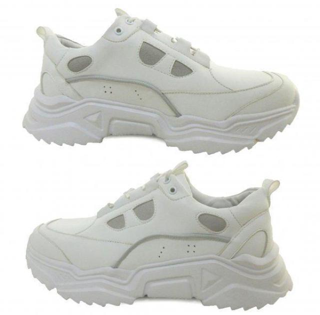 1円~C443新品Love Hunter軽量厚底ソール/レースアップスニーカー26a白♂ < 男性ファッション 1円~C443新品Love Hunter軽量厚底ソール/レースアップスニーカー26a白♂ < 男性ファッションの