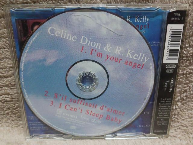 Celine Dion & R. Kelly Z[kEfBI R.P[^I'm Your Angel^ACDVO  CD/DVD/rfI 