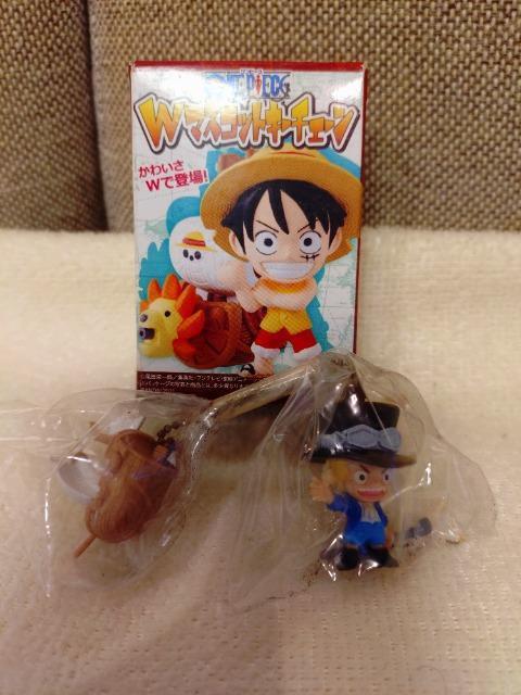 未開封 ワンピース Wマスコットキーチェーン サボ < アニメ/コミック/キャラクター 未開封 ワンピース Wマスコットキーチェーン サボ < アニメ/コミック/キャラクターの