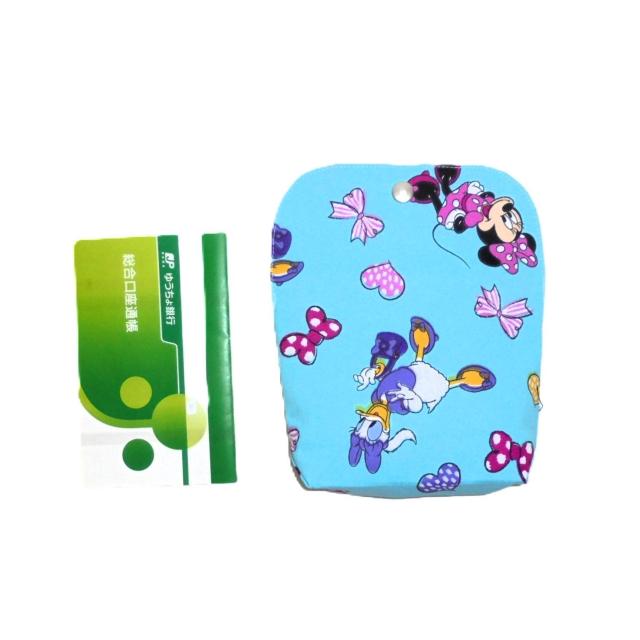 ◆ミニーマウス◆ミニーちゃん×ブルー地◆被せ蓋ポーチ < 女性ファッション ◆ミニーマウス◆ミニーちゃん×ブルー地◆被せ蓋ポーチ < 女性ファッションの