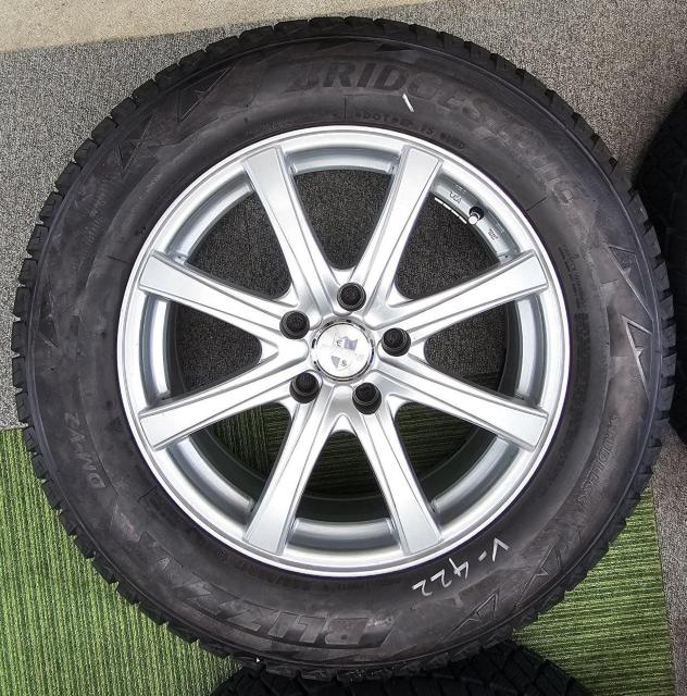 EXPLODE エクスプラウド 17インチ 5H114.3 7J+38 ブリヂストン BLIZZAK DM-V2 スタッドレス 4 < 自動車/バイク EXPLODE エクスプラウド 17インチ 5H114.3 7J+38 ブリヂストン BLIZZAK DM-V2 スタッドレス 4 < 自動車/バイク