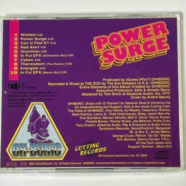 Oh-Bonic / Power Surge < CD/DVD/ビデオ Oh-Bonic / Power Surge < CD/DVD/ビデオの