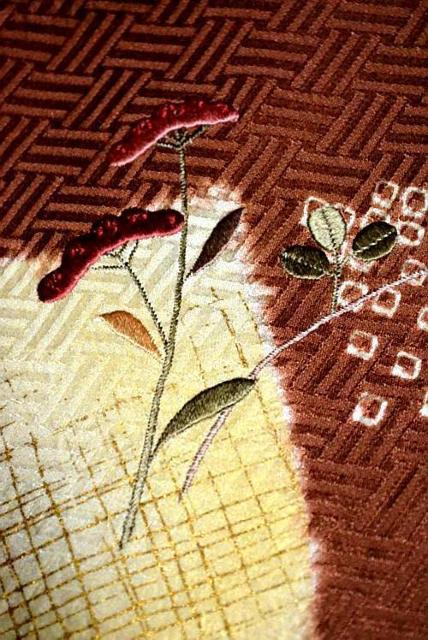 訪問着 中古 着物 送料無料 最高峰 未使用品 金彩 シシュウ 杢目絞り 道長花文 身丈156.5cm 裄丈65cm T3657 < 女性ファッション 訪問着 中古 着物 送料無料 最高峰 未使用品 金彩 シシュウ 杢目絞り 道長花文 身丈156.5cm 裄丈65cm T3657 < 女性ファッションの