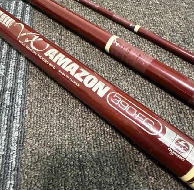 オリンピック VXアマゾン 390FG (ガイド、リールシートなし) < レジャー/スポーツ オリンピック VXアマゾン 390FG (ガイド、リールシートなし) < レジャー/スポーツの