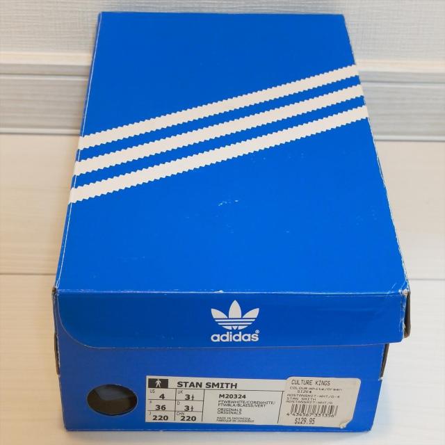 【新品/未使用】adidas Stan Smith スタンスミス ホワイト/グリーン 22.0cm (M20324) 箱付 正規品 < ブランド 【新品/未使用】adidas Stan Smith スタンスミス ホワイト/グリーン 22.0cm (M20324) 箱付 正規品 < ブランドの