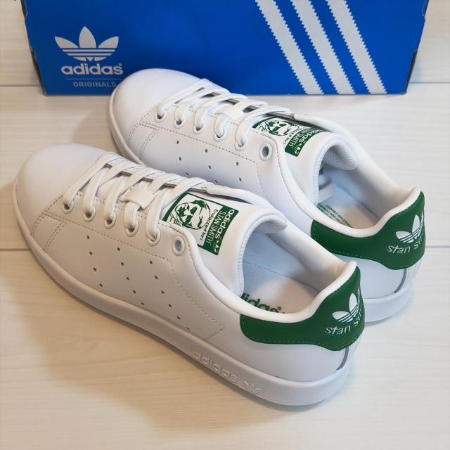 【新品/未使用】adidas Stan Smith スタンスミス ホワイト/グリーン 22.0cm (M20324) 箱付 正規品 < ブランド 【新品/未使用】adidas Stan Smith スタンスミス ホワイト/グリーン 22.0cm (M20324) 箱付 正規品 < ブランドの