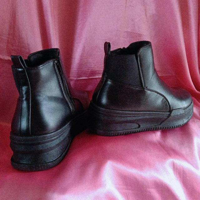 �����u���b�N���烌�U�[���J�̓����􂨟����V���v���g����t�@�X�i�[�֗������E�G�b�W�\�[������5cmUP��T�C�h�S�A�V���[�g�u�[�c �� �����t�@�b�V������ 