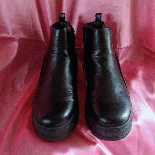 �����u���b�N���烌�U�[���J�̓����􂨟����V���v���g����t�@�X�i�[�֗������E�G�b�W�\�[������5cmUP��T�C�h�S�A�V���[�g�u�[�c �� �����t�@�b�V������ 