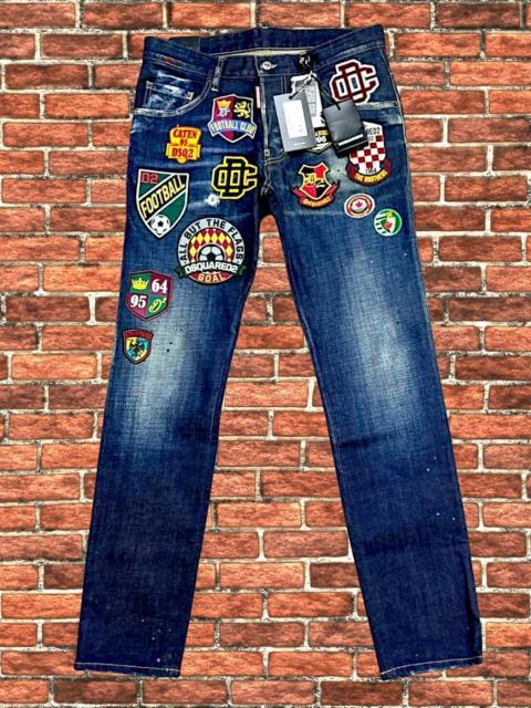 ★新品タグ付き◆送料無料◆定価14.6万◆DSQUARED2ディースクエアード46ワッペン付き!デニムパンツ/ジーンズ*ストレッチ < ブランド ★新品タグ付き◆送料無料◆定価14.6万◆DSQUARED2ディースクエアード46ワッペン付き!デニムパンツ/ジーンズ*ストレッチ < ブランドの