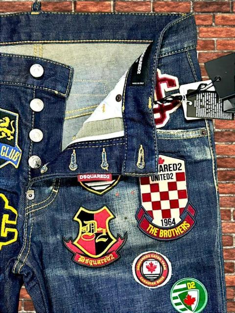 ★新品タグ付き◆送料無料◆定価14.6万◆DSQUARED2ディースクエアード46ワッペン付き!デニムパンツ/ジーンズ*ストレッチ < ブランド ★新品タグ付き◆送料無料◆定価14.6万◆DSQUARED2ディースクエアード46ワッペン付き!デニムパンツ/ジーンズ*ストレッチ < ブランドの