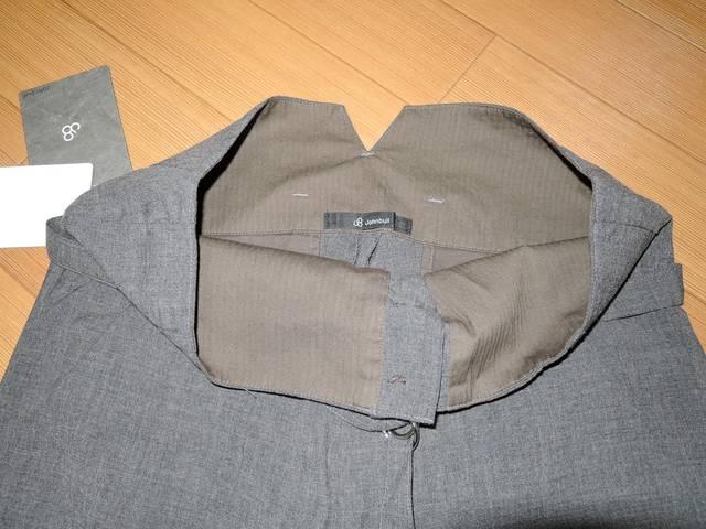 新品ジョンブルJohnbullスラックス系パンツS灰系ハイウエスト < ブランド  新品ジョンブルJohnbullスラックス系パンツS灰系ハイウエスト < ブランドの