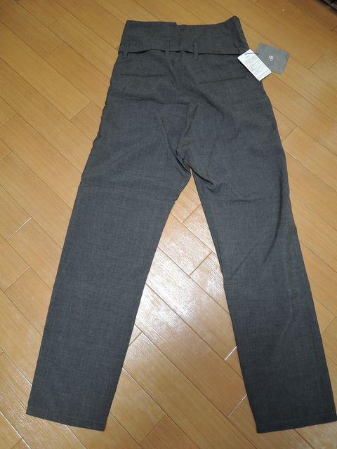 新品ジョンブルJohnbullスラックス系パンツS灰系ハイウエスト < ブランド  新品ジョンブルJohnbullスラックス系パンツS灰系ハイウエスト < ブランドの