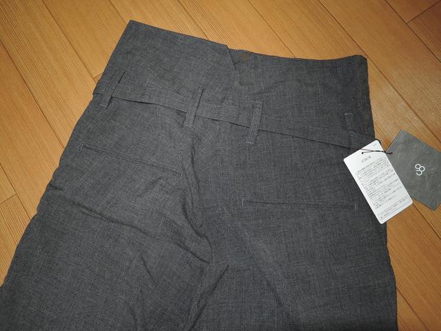 新品ジョンブルJohnbullスラックス系パンツS灰系ハイウエスト < ブランド  新品ジョンブルJohnbullスラックス系パンツS灰系ハイウエスト < ブランドの
