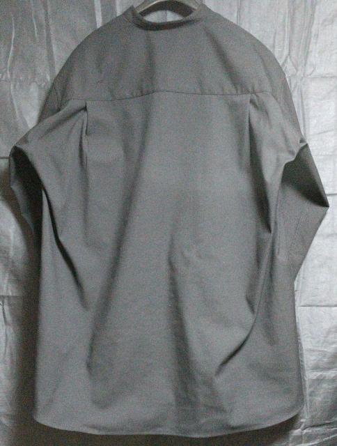 GU オーバーサイズスタンドカラーシャツ 長袖 L BLACK < 男性ファッション  GU オーバーサイズスタンドカラーシャツ 長袖 L BLACK < 男性ファッションの