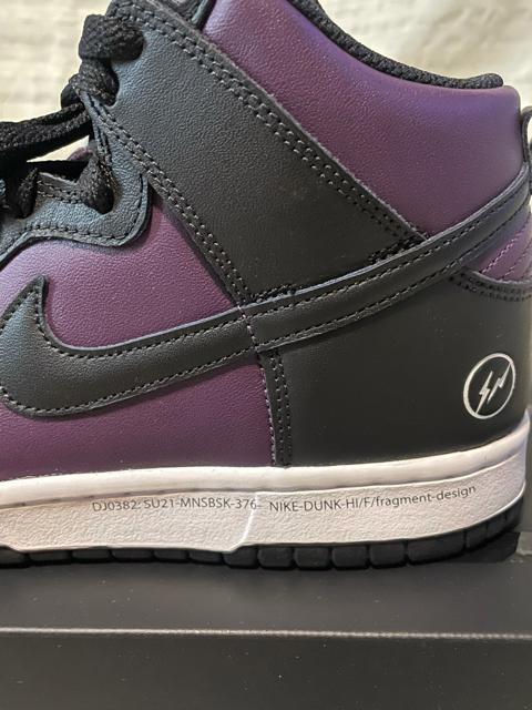 NIKE DUNK High×fragment ”北京” US7.5/ 25.5cm 未使用 < ブランド  NIKE DUNK High×fragment ”北京” US7.5/ 25.5cm 未使用 < ブランドの