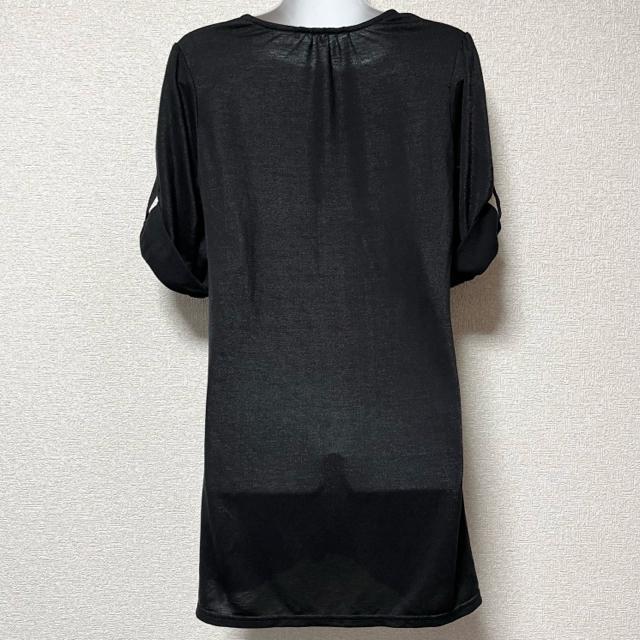 【新品】レイヤード風5分袖&7分袖2WAYワンピース < 女性ファッション  【新品】レイヤード風5分袖&7分袖2WAYワンピース < 女性ファッションの