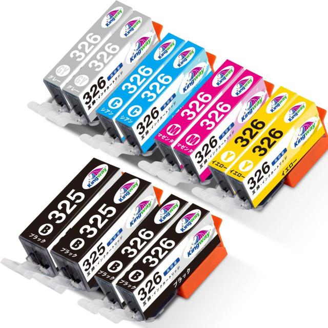 キヤノン Canon 互換インクカートリッジ BCI-326 BCI-325 6色セット×2パック < PC本体/周辺機器 キヤノン Canon 互換インクカートリッジ BCI-326 BCI-325 6色セット×2パック < PC本体/周辺機器の