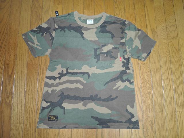 WTAPS _u^bvX ʕ TVc M |PT J Pocket Tee Jbg\[   uh 